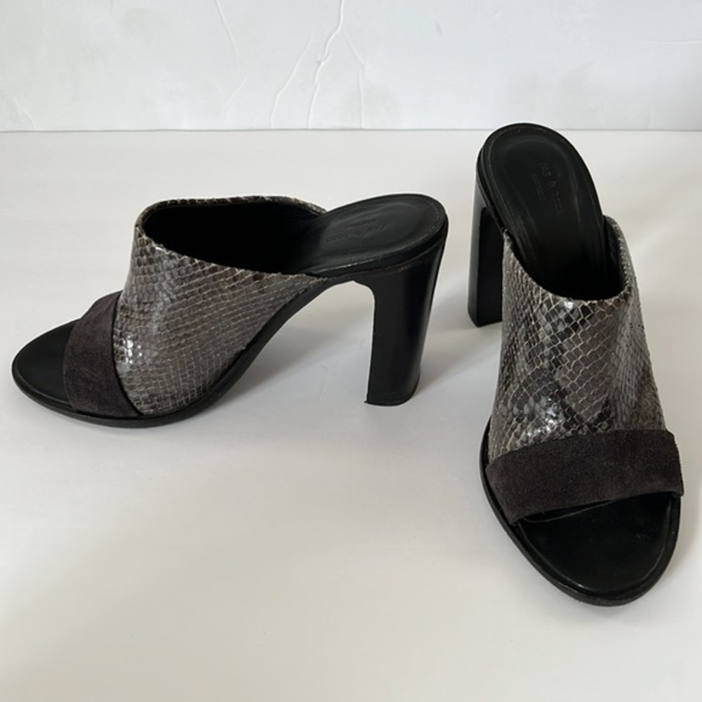 Rag & Bone Python Tristan Suede Snake-Embossed Le… - image 3